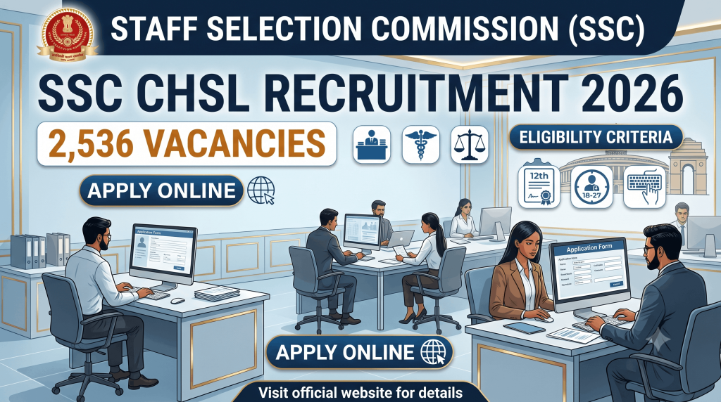 SSC CHSL Recruitment 2026