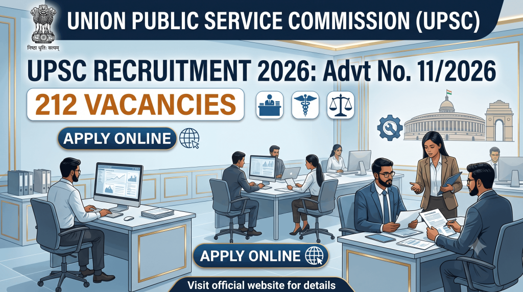 UPSC Recruitment 2026